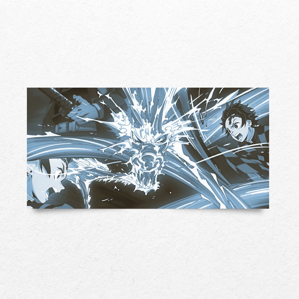 تصویر شماره ۱ محصول پوستر شیطان کش demon slayer poster