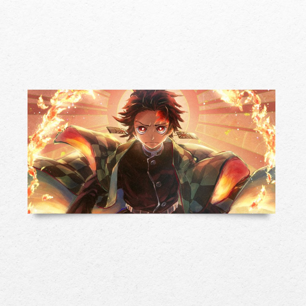 تصویر $پوستر شیطان کش demon slayer poster شماره 3