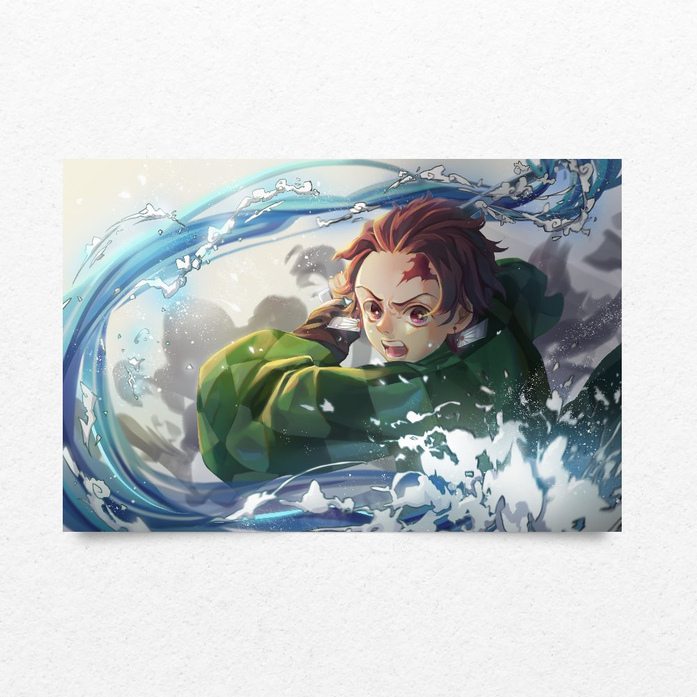 تصویر $پوستر شیطان کش demon slayer poster شماره 1
