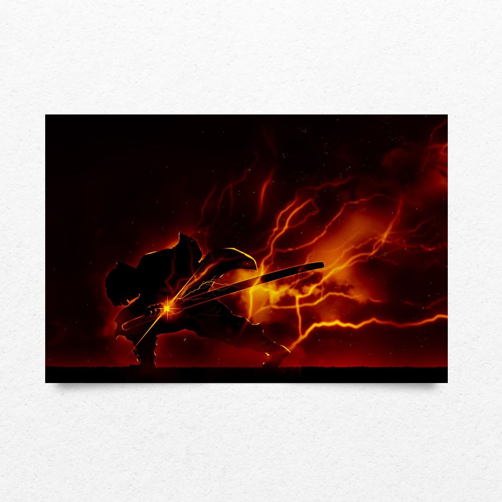 تصویر شماره ۱ محصول پوستر شیطان کش demon slayer poster