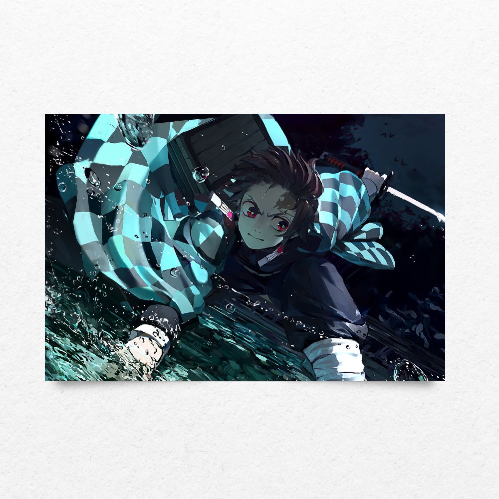 تصویر شماره ۱ محصول پوستر شیطان کش demon slayer poster