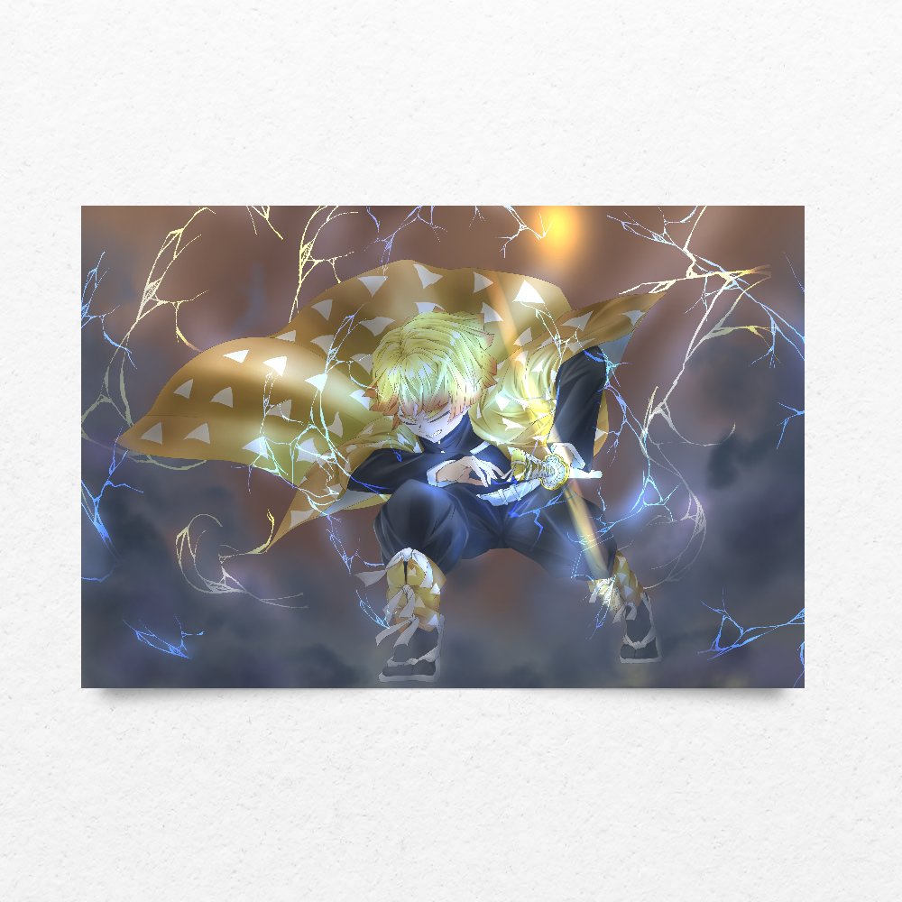 تصویر شماره ۱ محصول پوستر شیطان کش demon slayer poster