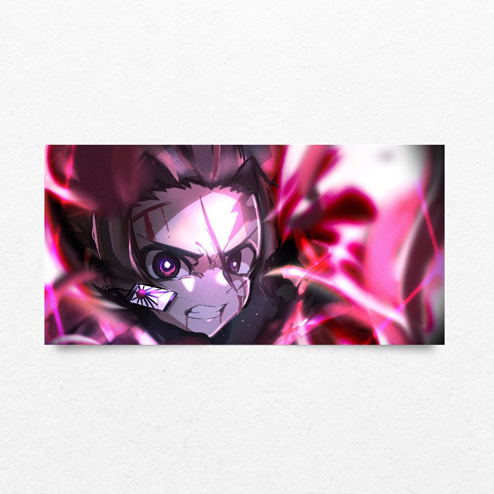 تصویر $پوستر شیطان کش demon slayer poster شماره 3