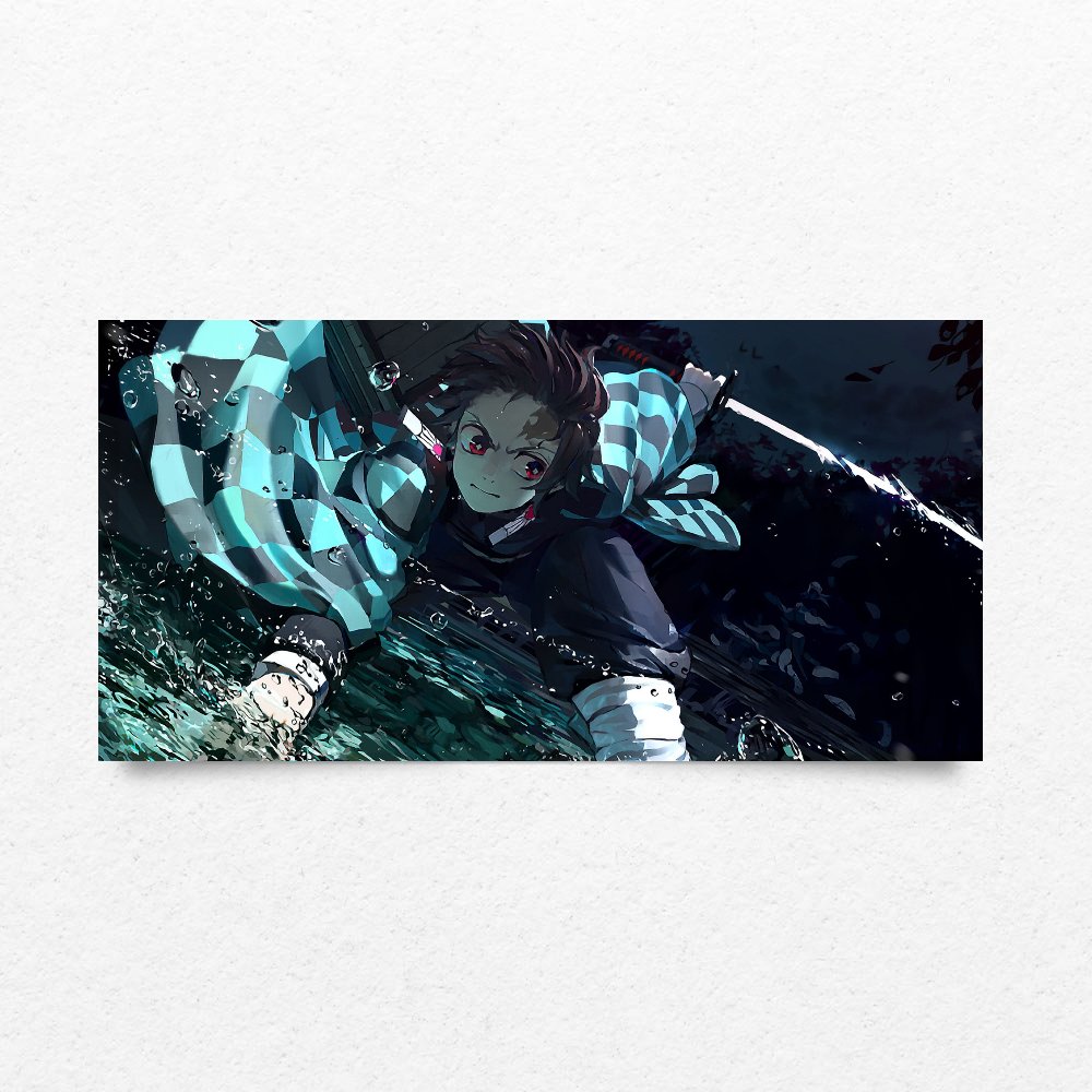 تصویر $پوستر شیطان کش demon slayer poster شماره 3