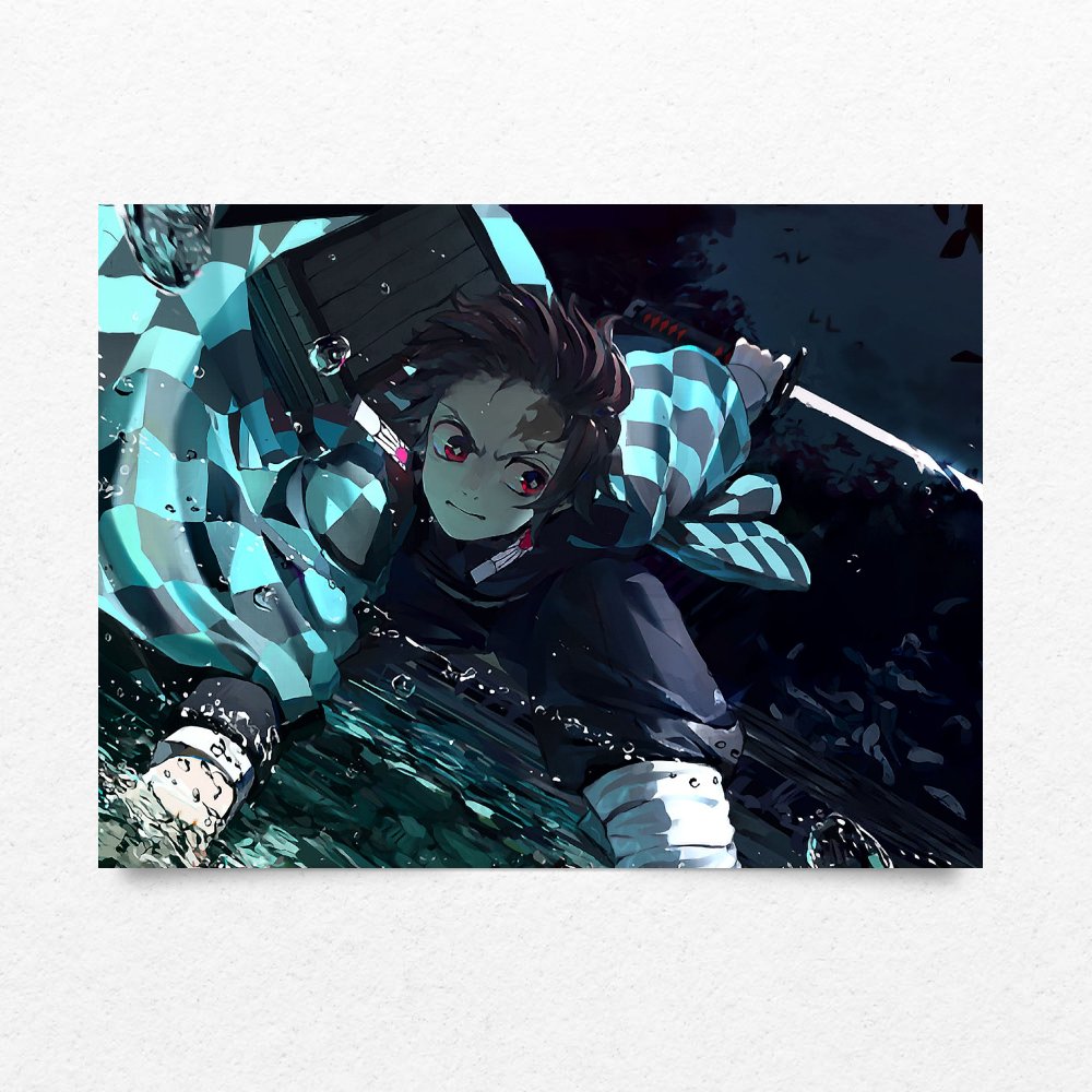 تصویر $پوستر شیطان کش demon slayer poster شماره 2