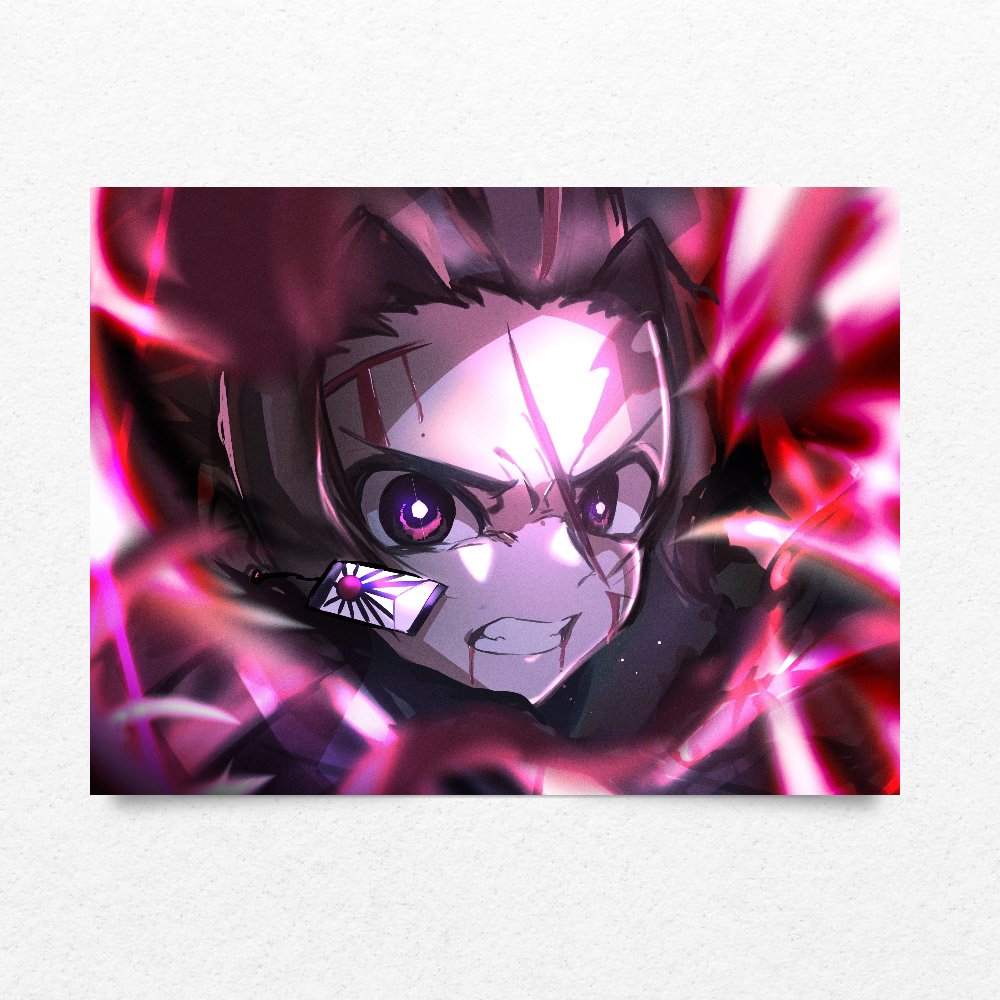 تصویر $پوستر شیطان کش demon slayer poster شماره 2