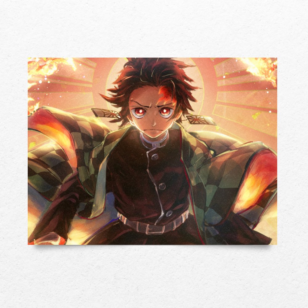 تصویر $پوستر شیطان کش demon slayer poster شماره 2