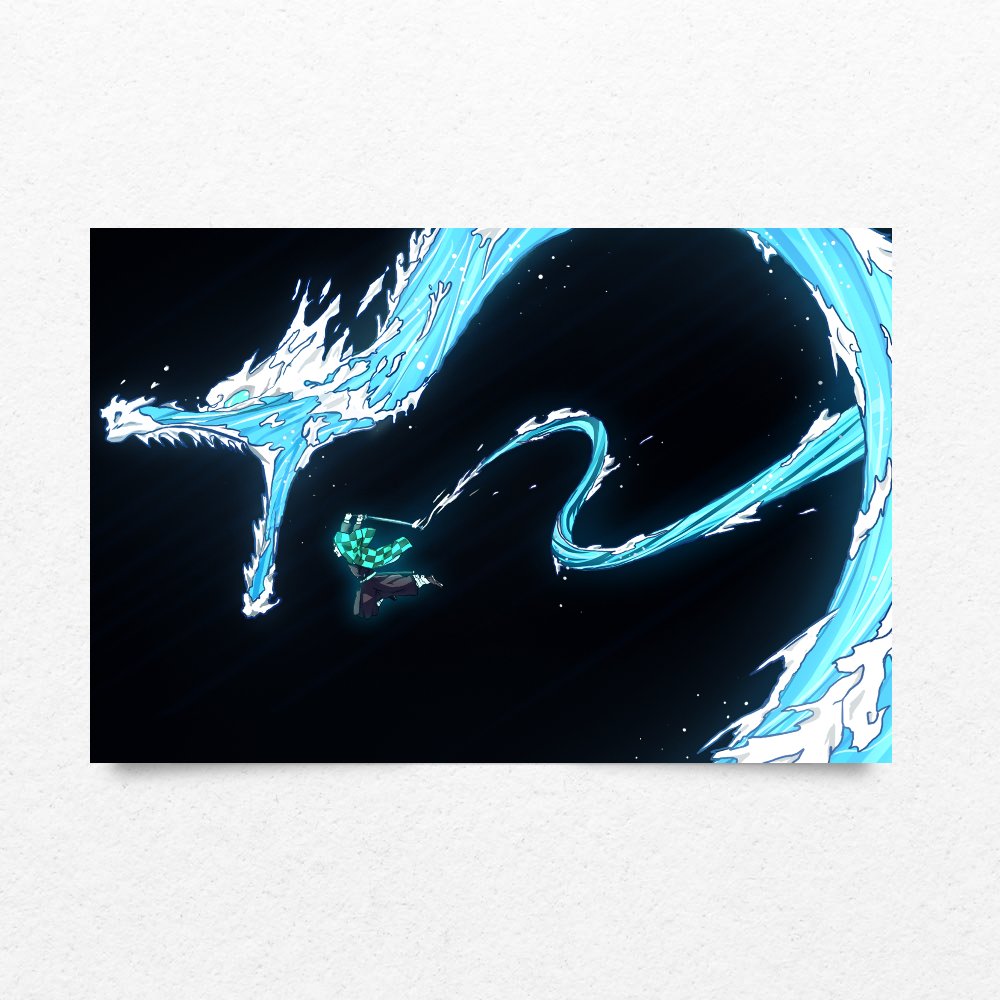 تصویر شماره ۱ محصول پوستر شیطان کش demon slayer poster