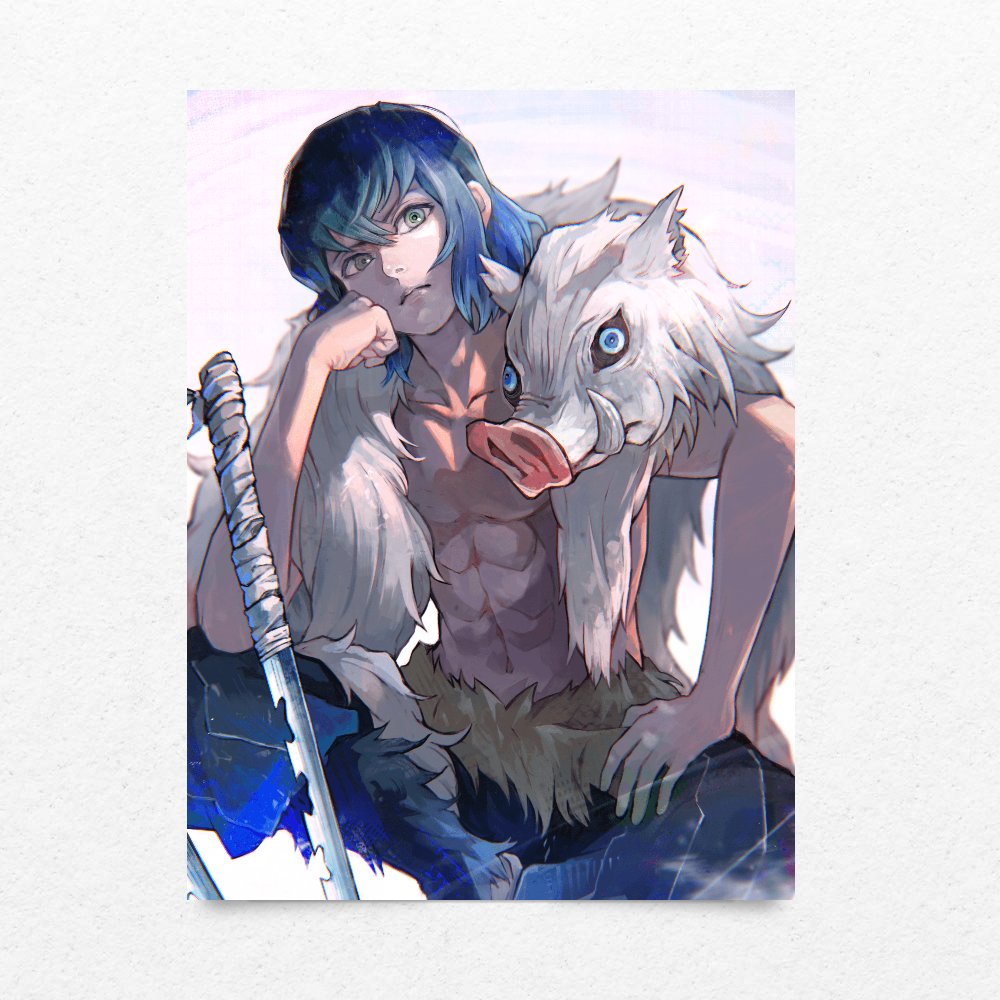 تصویر $پوستر شیطان کش demon slayer poster شماره 2