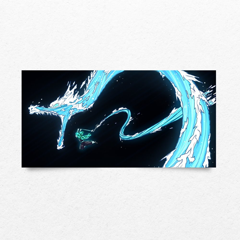 تصویر $پوستر شیطان کش demon slayer poster شماره 3