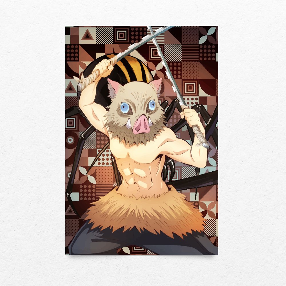 تصویر شماره ۱ محصول پوستر شیطان کش demon slayer poster