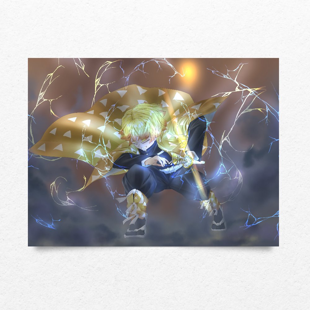 تصویر $پوستر شیطان کش demon slayer poster شماره 2