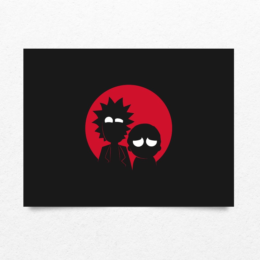 تصویر $پوستر ریک و مورتی rick and morty poster شماره 2