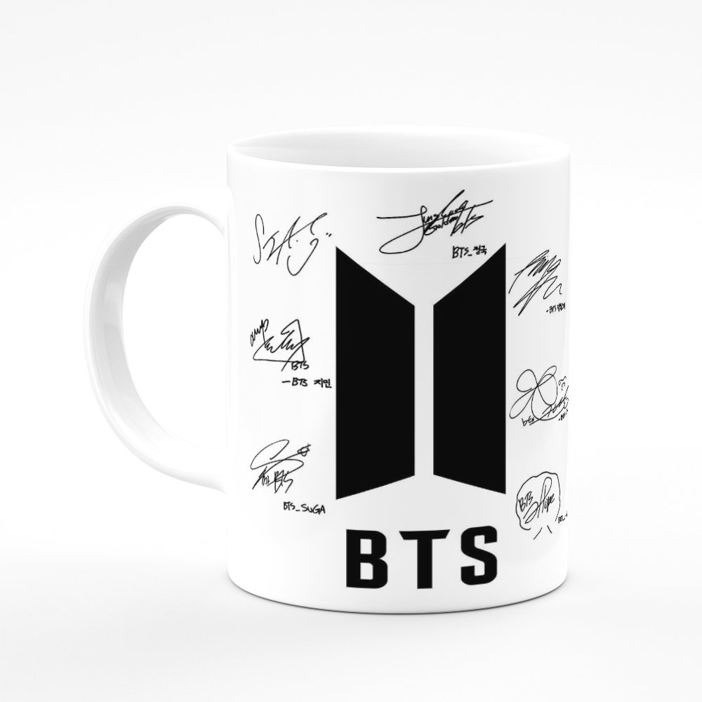 تصویر شماره ۱ محصول ماگ با طرح بوی بند BTS